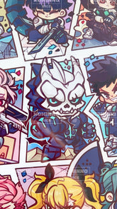Kaiju Manga Print